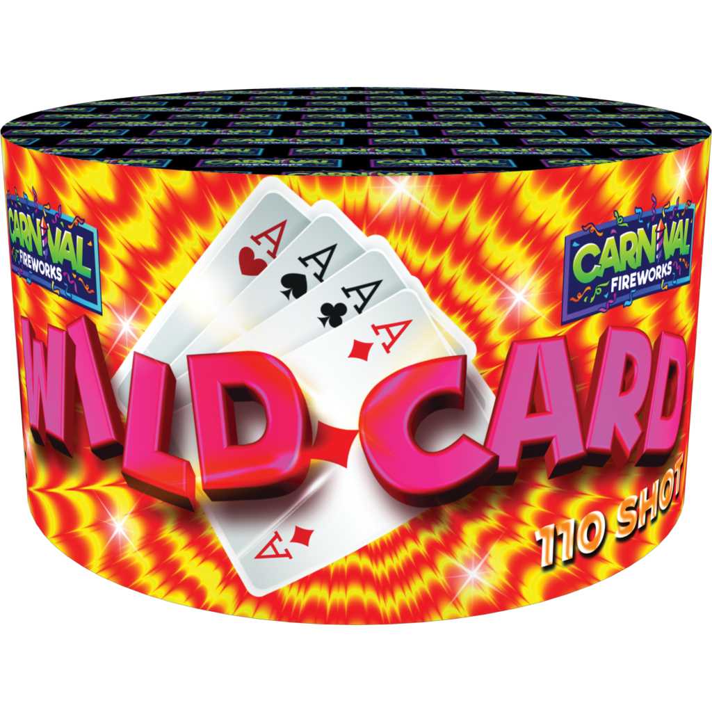 BOGOF Wild Card 110 Shot SX Fireworks
