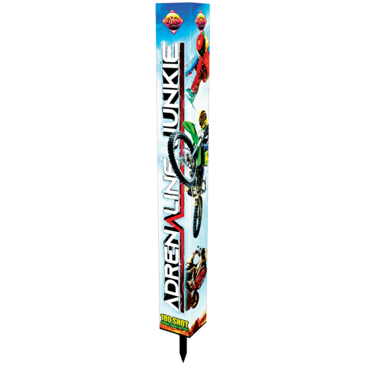 Adrenaline Junkie - 180 Shot Roman Candle