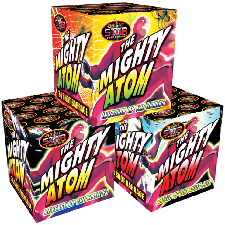 The Mighty Atom - 25 Shots - Pack of 3