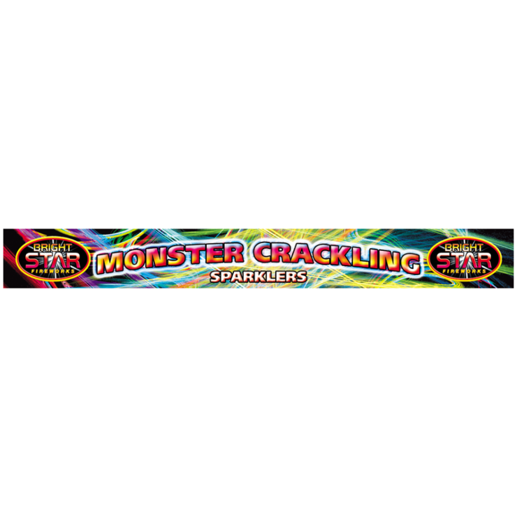 14" Monster Crackling Sparkler - 4pces
