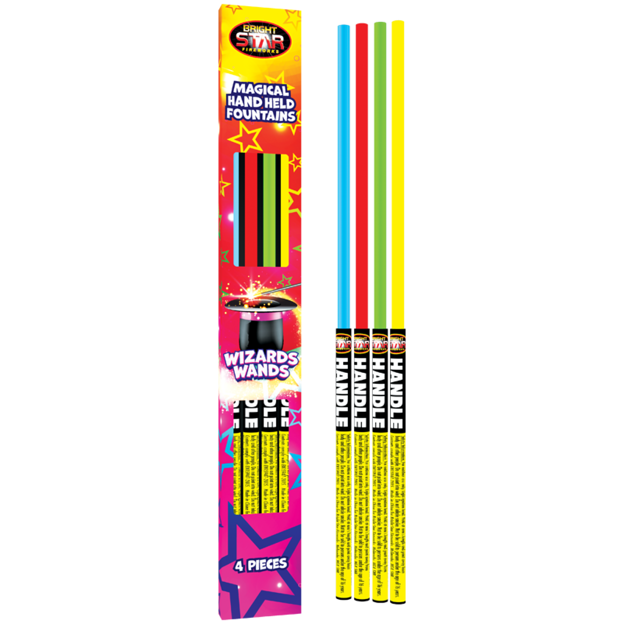 Wizards Wands - 4pces